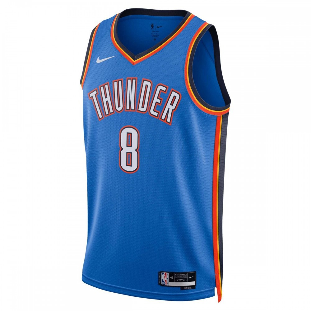 Jalen Williams Oklahoma City Thunder Unisex 2022/23 Swingman Jersey - Icon Edition - Blue-Pro Kit Vault | Brand New 26/27 Sports Jerseys